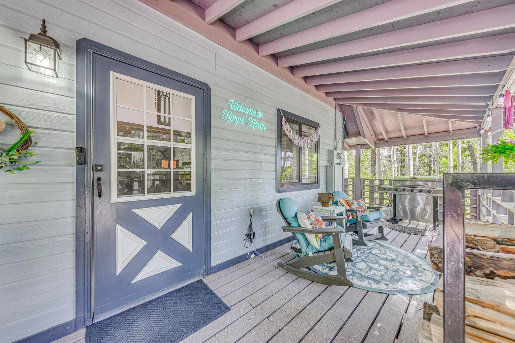 Quaint Cloudcroft Cabin With Stunning Forest Views! ภายนอก รูปภาพ