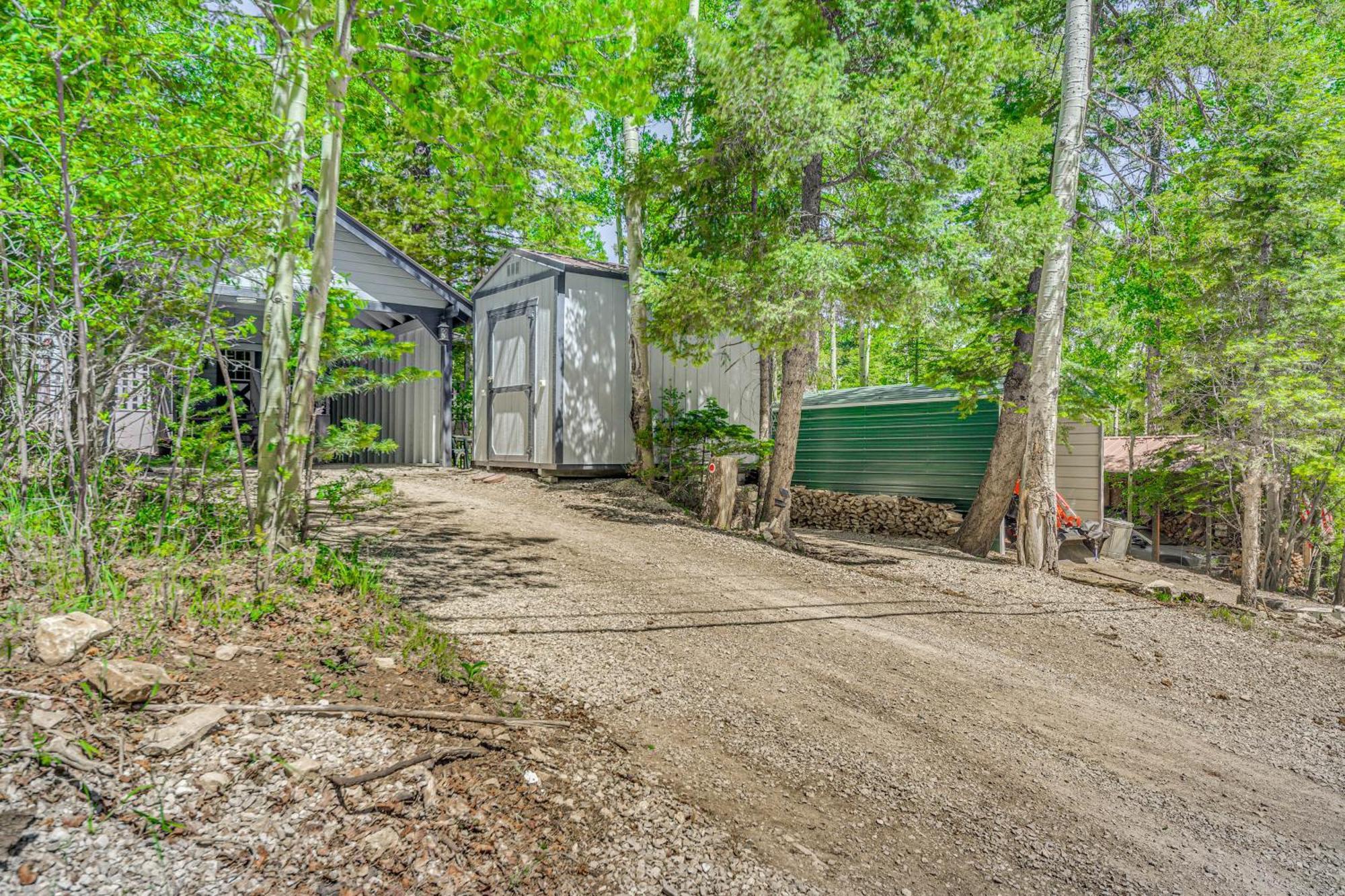 Quaint Cloudcroft Cabin With Stunning Forest Views! ภายนอก รูปภาพ